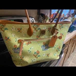 Dooney & Bourke Orange Bird Tote